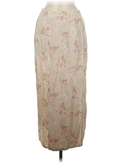 Pre-owned The Limited Casual Skirt In Ivory