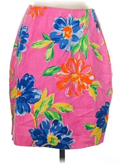 Pre-owned The Limited Casual Skirt In Pink