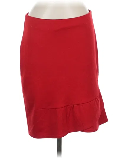 Pre-owned The Limited Casual Skirt In Red