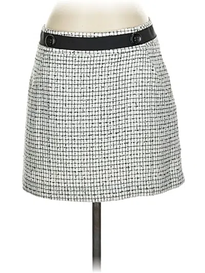 Pre-owned The Limited Casual Skirt In Silver