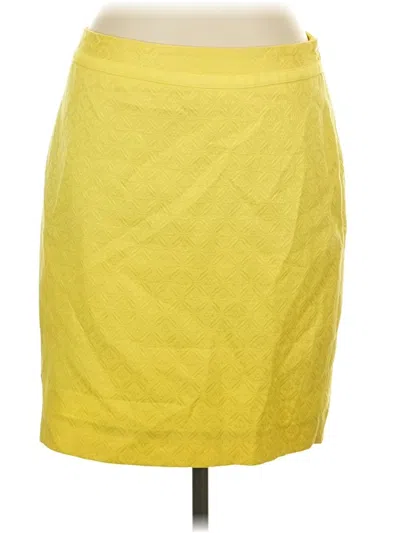 Pre-owned The Limited Casual Skirt In Yellow