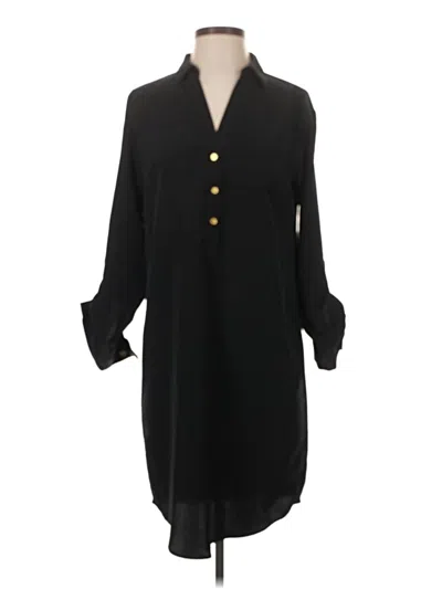 Pre-owned The Limited Coat In Black