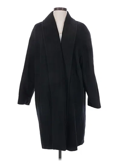 Pre-owned The Limited Coat In Black