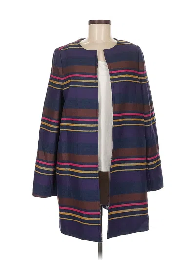 Pre-owned The Limited Coat In Blue