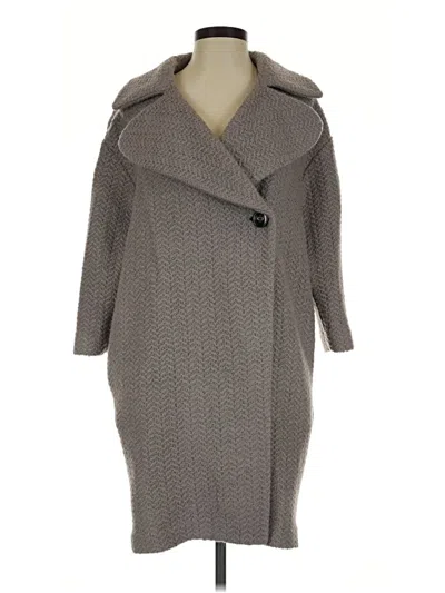 Pre-owned The Limited Coat In Gray