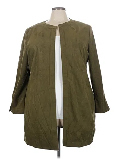 Pre-owned The Limited Coat In Green