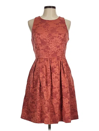 Pre-owned The Limited Cocktail Dress In Brown