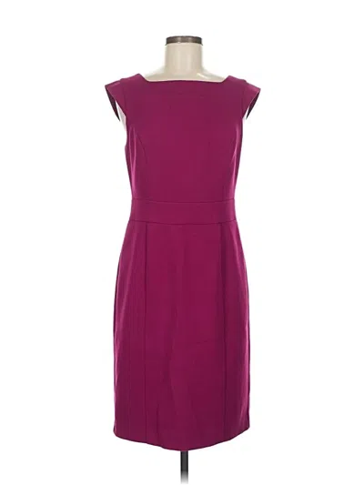 Pre-owned The Limited Cocktail Dress In Burgundy