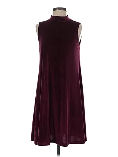 Pre-owned The Limited Cocktail Dress In Burgundy