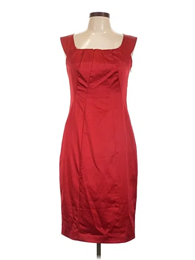 Pre-owned The Limited Cocktail Dress In Burgundy