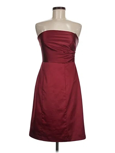 Pre-owned The Limited Cocktail Dress In Burgundy