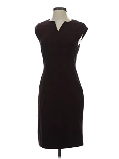 Pre-owned The Limited Cocktail Dress In Burgundy