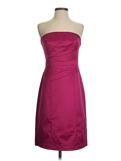 Pre-owned The Limited Cocktail Dress In Burgundy