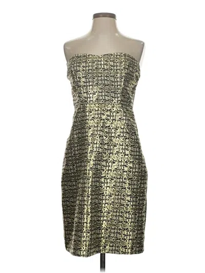Pre-owned The Limited Cocktail Dress In Gold