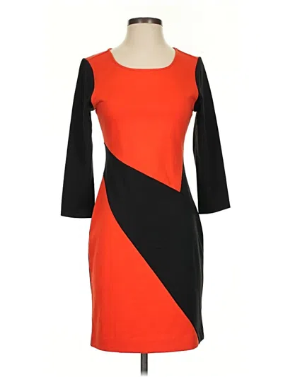 Pre-owned The Limited Cocktail Dress In Orange