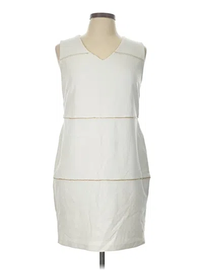 Pre-owned The Limited Cocktail Dress In White