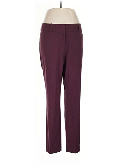 Pre-owned The Limited Dress Pants In Burgundy