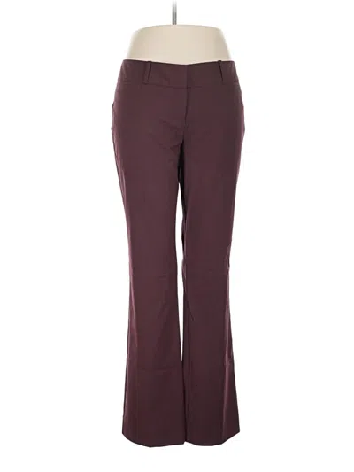 Pre-owned The Limited Dress Pants In Burgundy