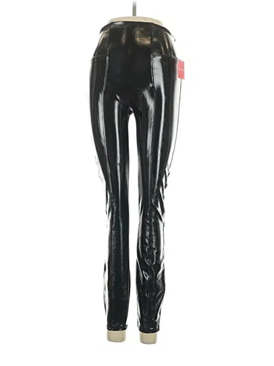 Pre-owned The Limited Faux Leather Pants In Gray