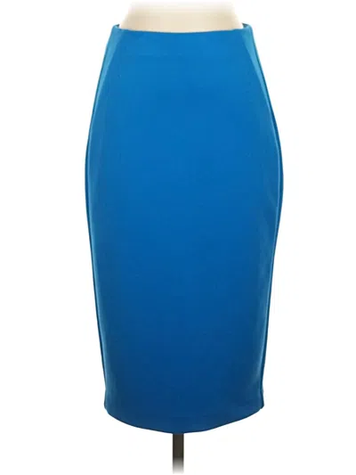 Pre-owned The Limited Formal Skirt In Blue