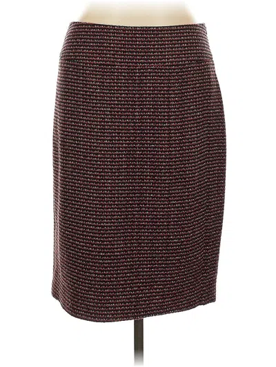 Pre-owned The Limited Formal Skirt In Brown