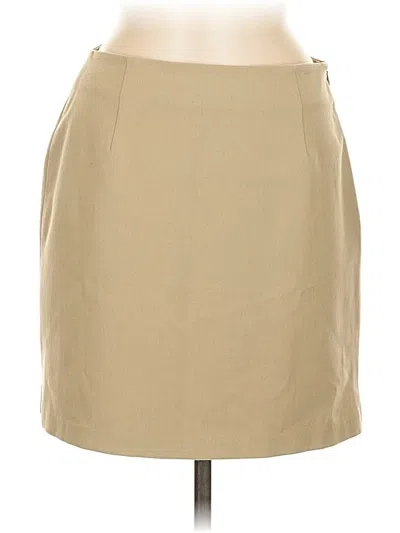 Pre-owned The Limited Formal Skirt In Brown