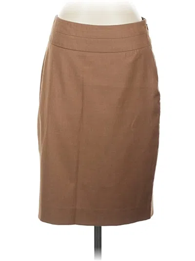 Pre-owned The Limited Formal Skirt In Brown