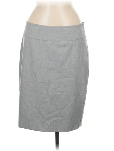 Pre-owned The Limited Formal Skirt In Gray