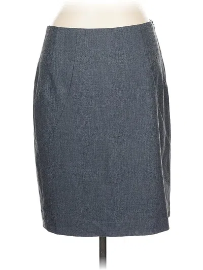 Pre-owned The Limited Formal Skirt In Gray
