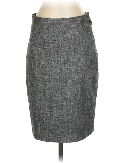 Pre-owned The Limited Formal Skirt In Gray