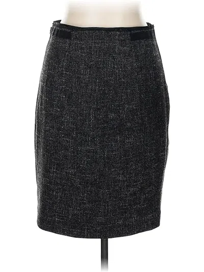 Pre-owned The Limited Formal Skirt In Gray
