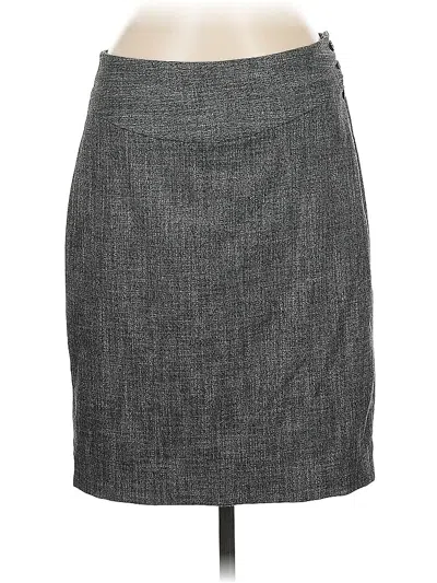 Pre-owned The Limited Formal Skirt In Gray