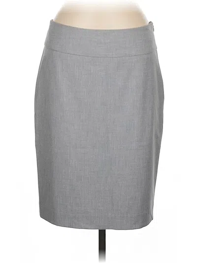 Pre-owned The Limited Formal Skirt In Gray