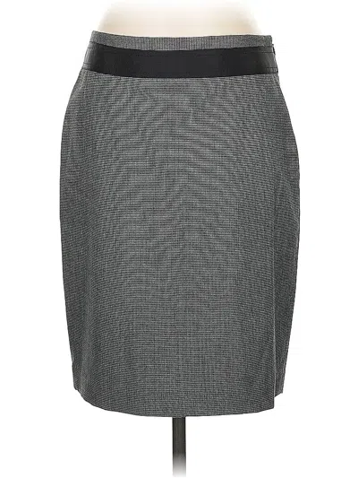 Pre-owned The Limited Formal Skirt In Gray
