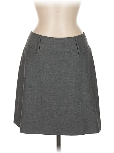 Pre-owned The Limited Formal Skirt In Gray
