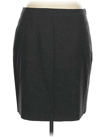Pre-owned The Limited Formal Skirt In Gray