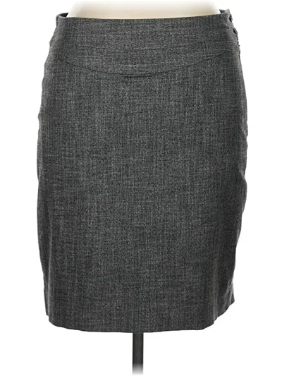Pre-owned The Limited Formal Skirt In Gray