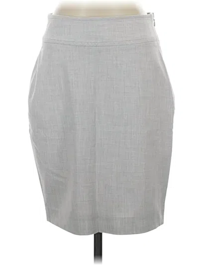 Pre-owned The Limited Formal Skirt In Gray