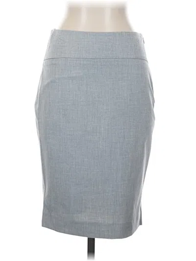 Pre-owned The Limited Formal Skirt In Gray