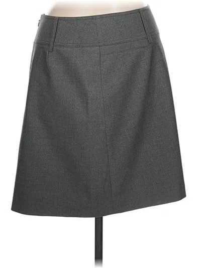 Pre-owned The Limited Formal Skirt In Gray