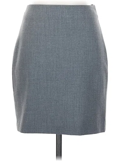 Pre-owned The Limited Formal Skirt In Gray