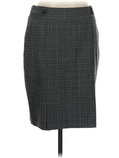 Pre-owned The Limited Formal Skirt In Gray