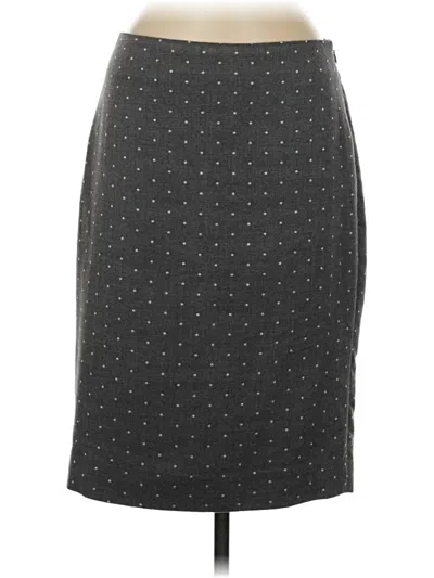Pre-owned The Limited Formal Skirt In Gray