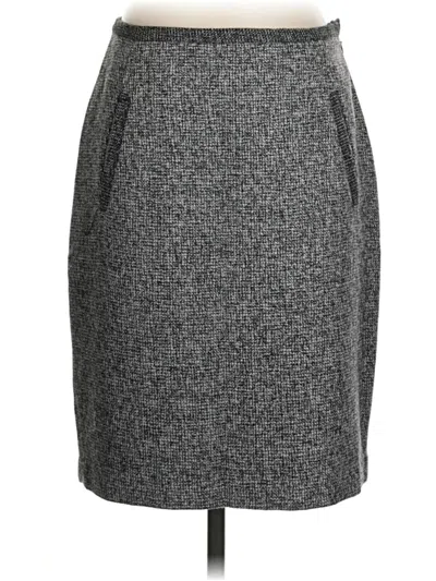 Pre-owned The Limited Formal Skirt In Gray