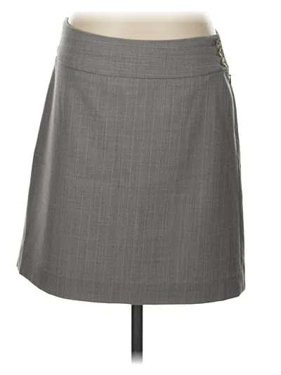 Pre-owned The Limited Formal Skirt In Gray
