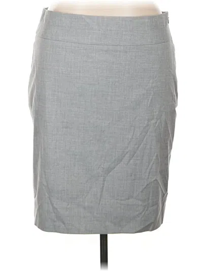 Pre-owned The Limited Formal Skirt In Gray