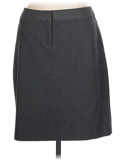 Pre-owned The Limited Formal Skirt In Gray