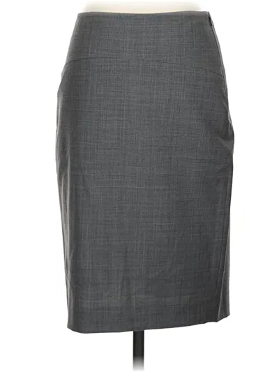 Pre-owned The Limited Formal Skirt In Gray