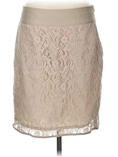 Pre-owned The Limited Formal Skirt In Ivory