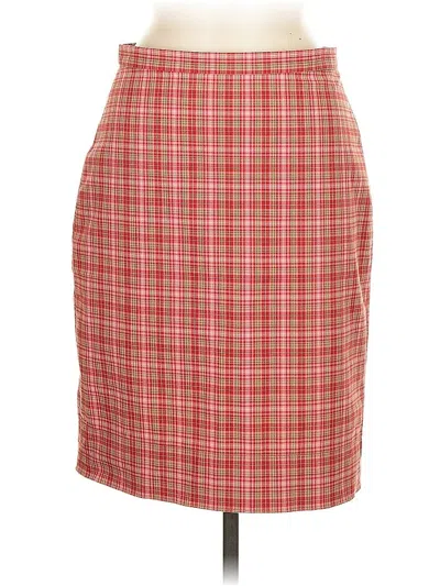 Pre-owned The Limited Formal Skirt In Red